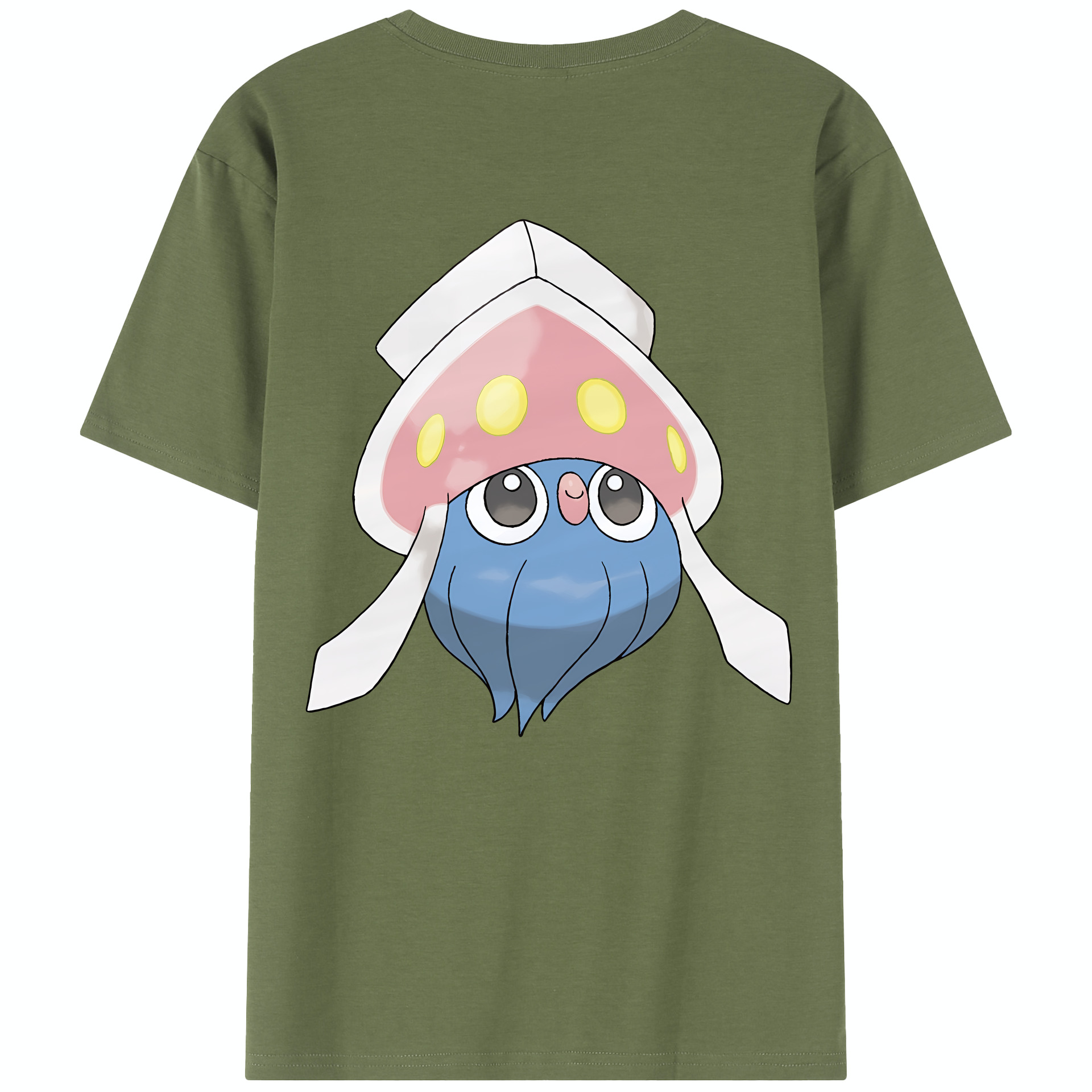 （画像用） ポケットモンスター Pokémon 綿100％半袖Tシャツ（背面プリント）